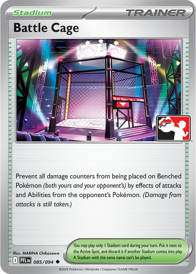 Battle Cage (085/094) [Prize Pack Series Nine] | Gear Gaming Bentonville