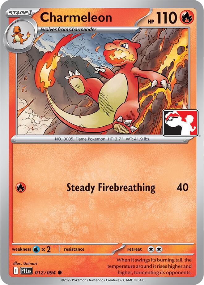 Charmeleon (012/094) [Prize Pack Series Nine] | Gear Gaming Bentonville
