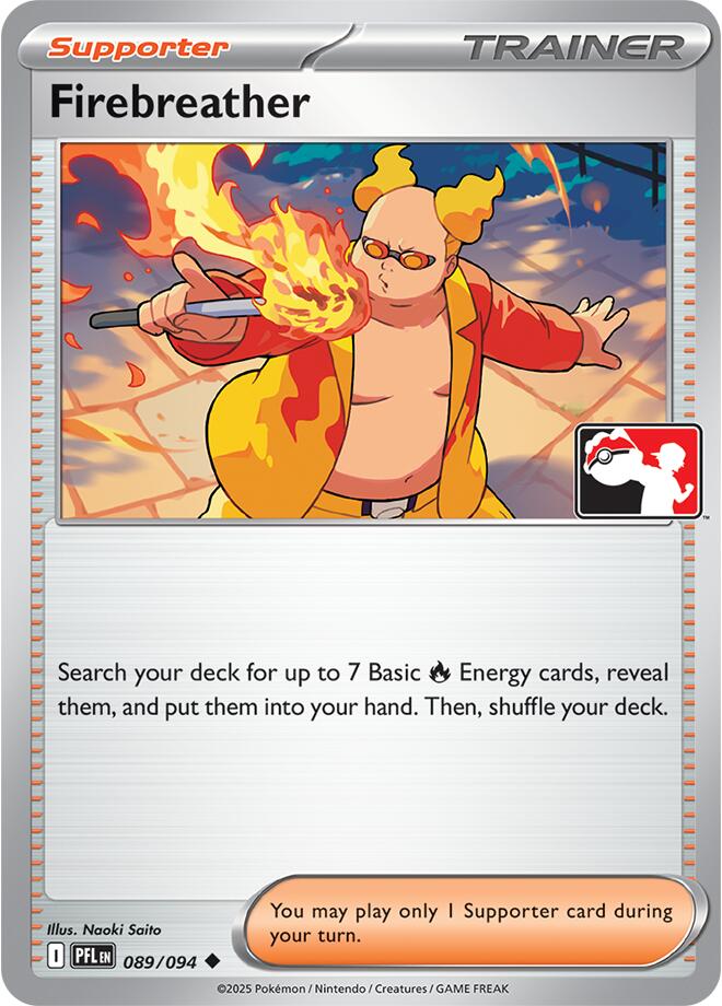 Firebreather (089/094) [Prize Pack Series Nine] | Gear Gaming Bentonville