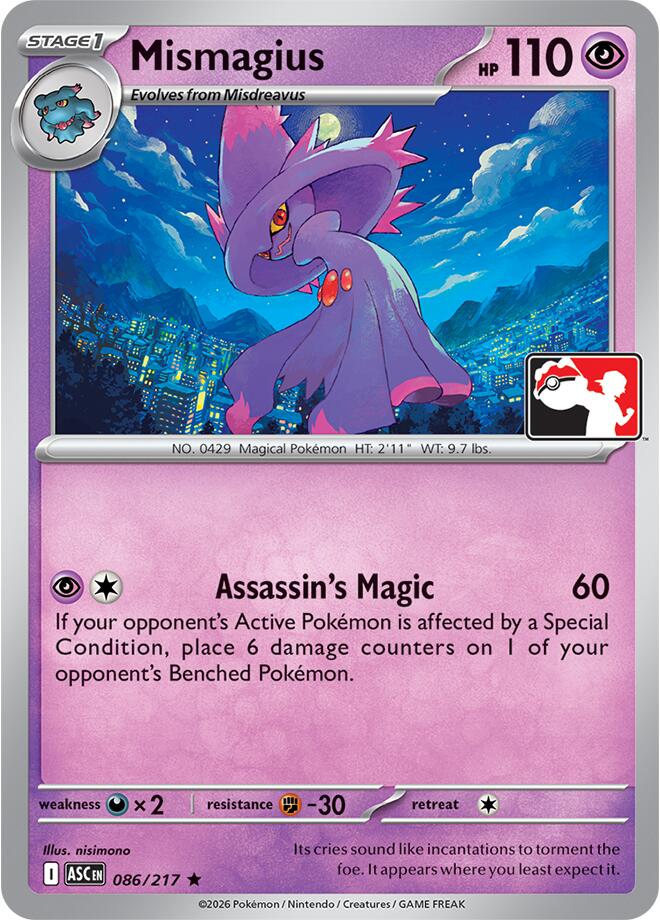 Mismagius (086/217) [Prize Pack Series Nine] | Gear Gaming Bentonville