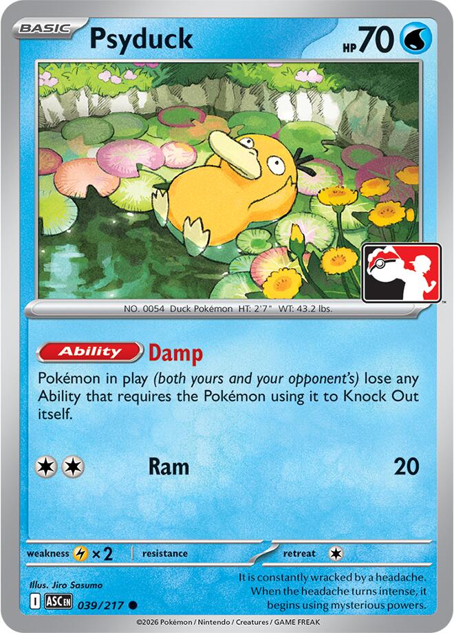 Psyduck (039/217) [Prize Pack Series Nine] | Gear Gaming Bentonville