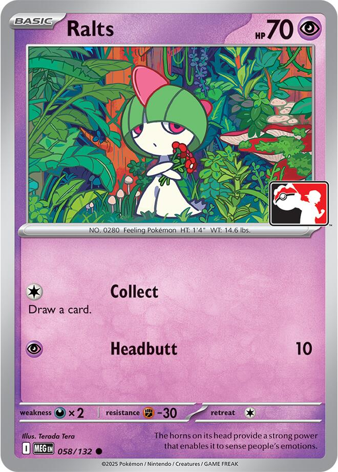 Ralts (058/132) [Prize Pack Series Nine] | Gear Gaming Bentonville