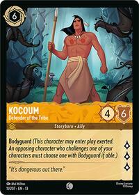Kocoum - Defender of the Tribe (11/204) [Attack of the Vine!] | Gear Gaming Bentonville