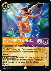 Pocahontas & Meeko - Adventurous Friends (27/204) [Attack of the Vine!] | Gear Gaming Bentonville