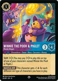Winnie the Pooh & Piglet - Hunny Mages (62/204) [Attack of the Vine!] | Gear Gaming Bentonville