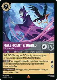 Maleficent & Diablo - Evil Incarnate (63/204) [Attack of the Vine!] | Gear Gaming Bentonville