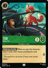 Tod - Clever Fox (81/204) [Attack of the Vine!] | Gear Gaming Bentonville