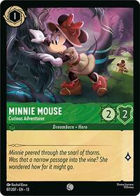 Minnie Mouse - Curious Adventurer (87/204) [Attack of the Vine!] | Gear Gaming Bentonville