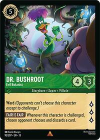 Dr. Bushroot - Evil Botanist (92/204) [Attack of the Vine!] | Gear Gaming Bentonville