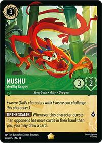 Mushu - Stealthy Dragon (97/204) [Attack of the Vine!] | Gear Gaming Bentonville
