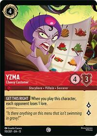 Yzma - Choosy Customer (Foil) (110/204) [Attack of the Vine!] | Gear Gaming Bentonville