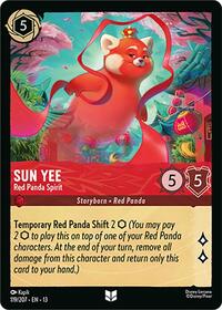 Sun Yee - Red Panda Spirit (119/204) [Attack of the Vine!] | Gear Gaming Bentonville