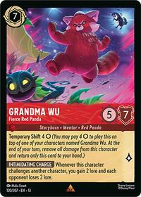 Grandma Wu - Fierce Red Panda (120/204) [Attack of the Vine!] | Gear Gaming Bentonville