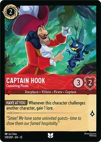 Captain Hook - Conniving Pirate (130/204) [Attack of the Vine!] | Gear Gaming Bentonville