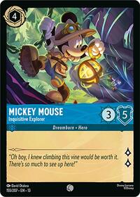 Mickey Mouse - Inquisitive Explorer (155/204) [Attack of the Vine!] | Gear Gaming Bentonville