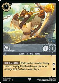 Owl - Hunny Ranger (185/204) [Attack of the Vine!] | Gear Gaming Bentonville