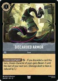 Discarded Armor (204/204) [Attack of the Vine!] | Gear Gaming Bentonville