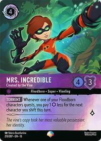 Mrs. Incredible - Created by the Vine (Epic) (213/204) [Attack of the Vine!] | Gear Gaming Bentonville