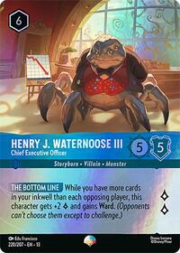 Henry J. Waternoose III - Chief Executive Officer (Epic) (220/204) [Attack of the Vine!] | Gear Gaming Bentonville