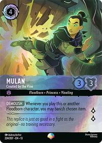 Mulan - Created by the Vine (Epic) (224/204) [Attack of the Vine!] | Gear Gaming Bentonville