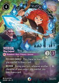 Merida - Wisp Conjurer (Enchanted) (231/204) [Attack of the Vine!] | Gear Gaming Bentonville