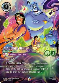 Aladdin & Genie - Mischievous Pals (Enchanted) (232/204) [Attack of the Vine!] | Gear Gaming Bentonville