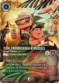 Carl Fredricksen & Russell - Intrepid Explorers (Enchanted) (237/204) [Attack of the Vine!] | Gear Gaming Bentonville