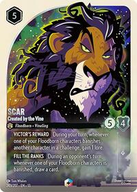 Scar - Created by the Vine (Enchanted) (243/204) [Attack of the Vine!] | Gear Gaming Bentonville