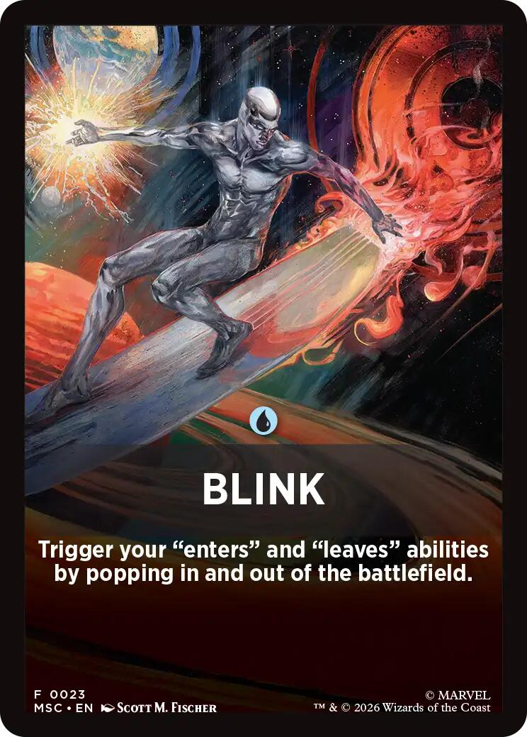 Blink Theme Card [Marvel Super Heroes Commander] | Gear Gaming Bentonville