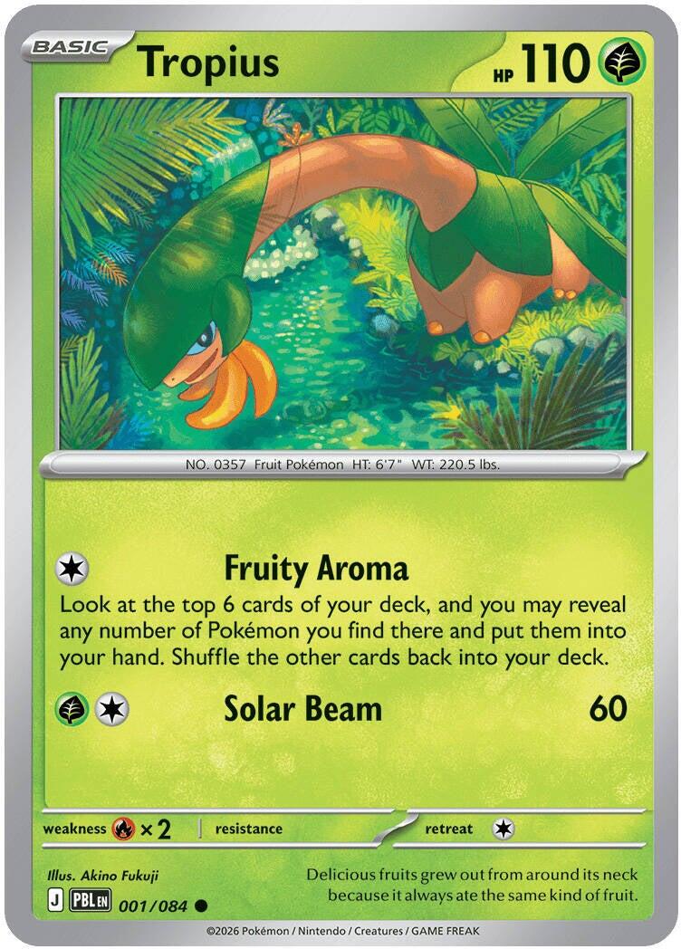 Tropius (001/084) [Mega Evolution: Pitch Black] | Gear Gaming Bentonville