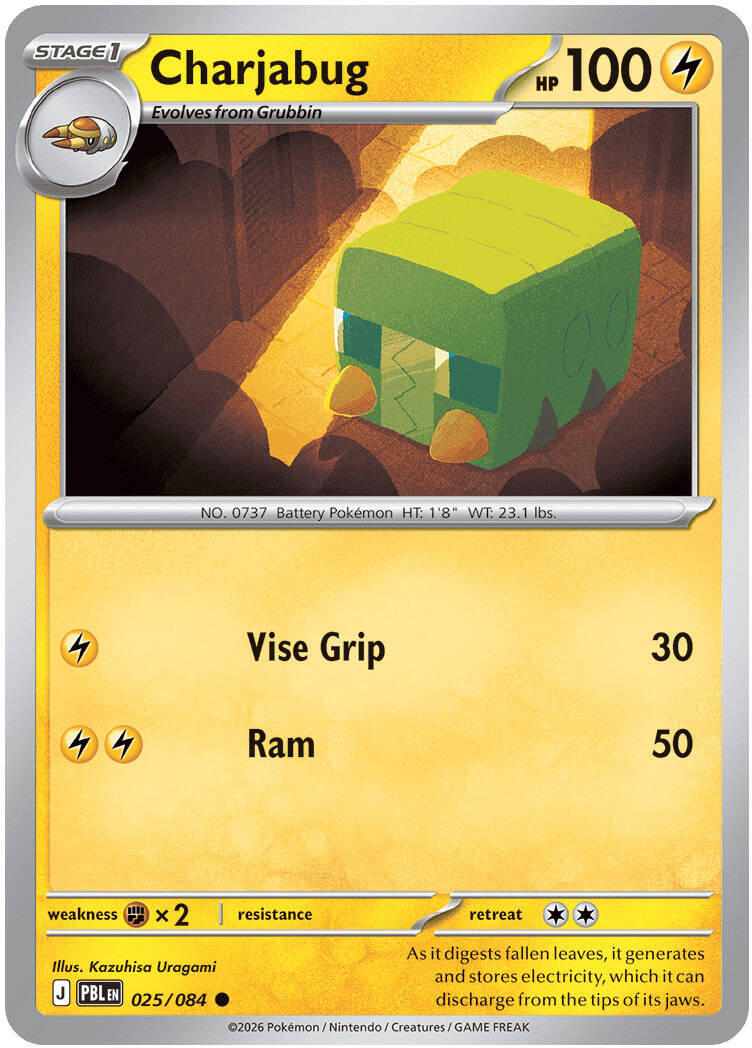 Charjabug (025/084) [Mega Evolution: Pitch Black] | Gear Gaming Bentonville