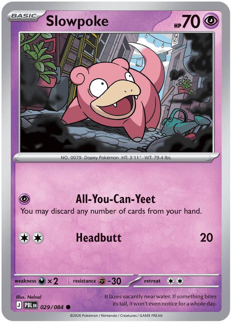Slowpoke (029/084) [Mega Evolution: Pitch Black] | Gear Gaming Bentonville
