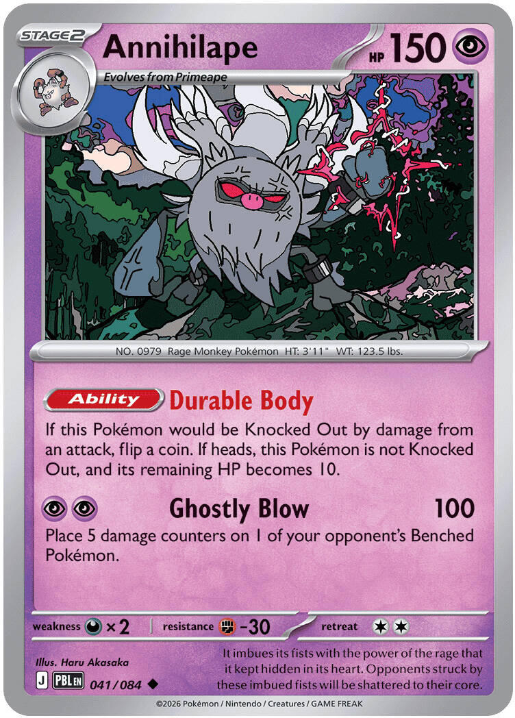 Annihilape (041/084) [Mega Evolution: Pitch Black] | Gear Gaming Bentonville