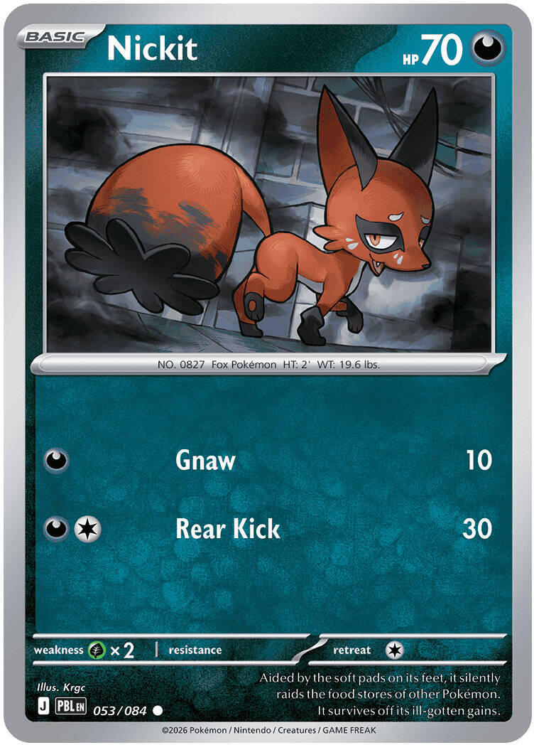 Nickit (053/084) [Mega Evolution: Pitch Black] | Gear Gaming Bentonville