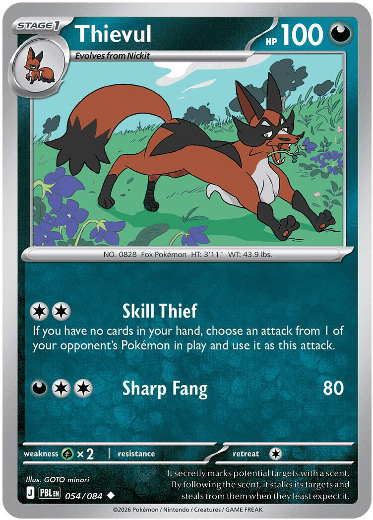 Thievul (054/084) [Mega Evolution: Pitch Black] | Gear Gaming Bentonville