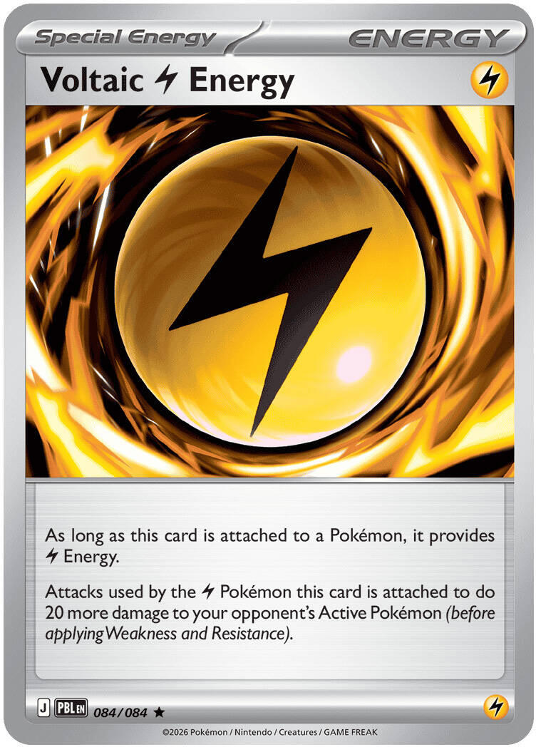 Voltaic Lightning Energy (084/084) [Mega Evolution: Pitch Black] | Gear Gaming Bentonville