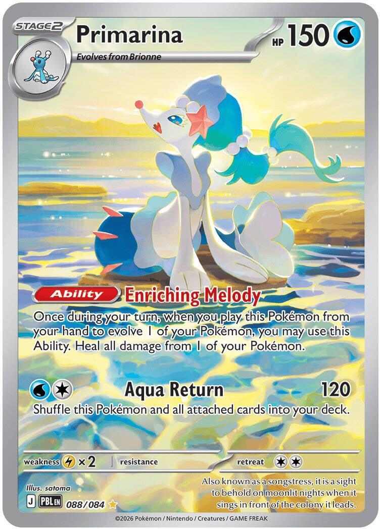 Primarina (088/084) [Mega Evolution: Pitch Black] | Gear Gaming Bentonville