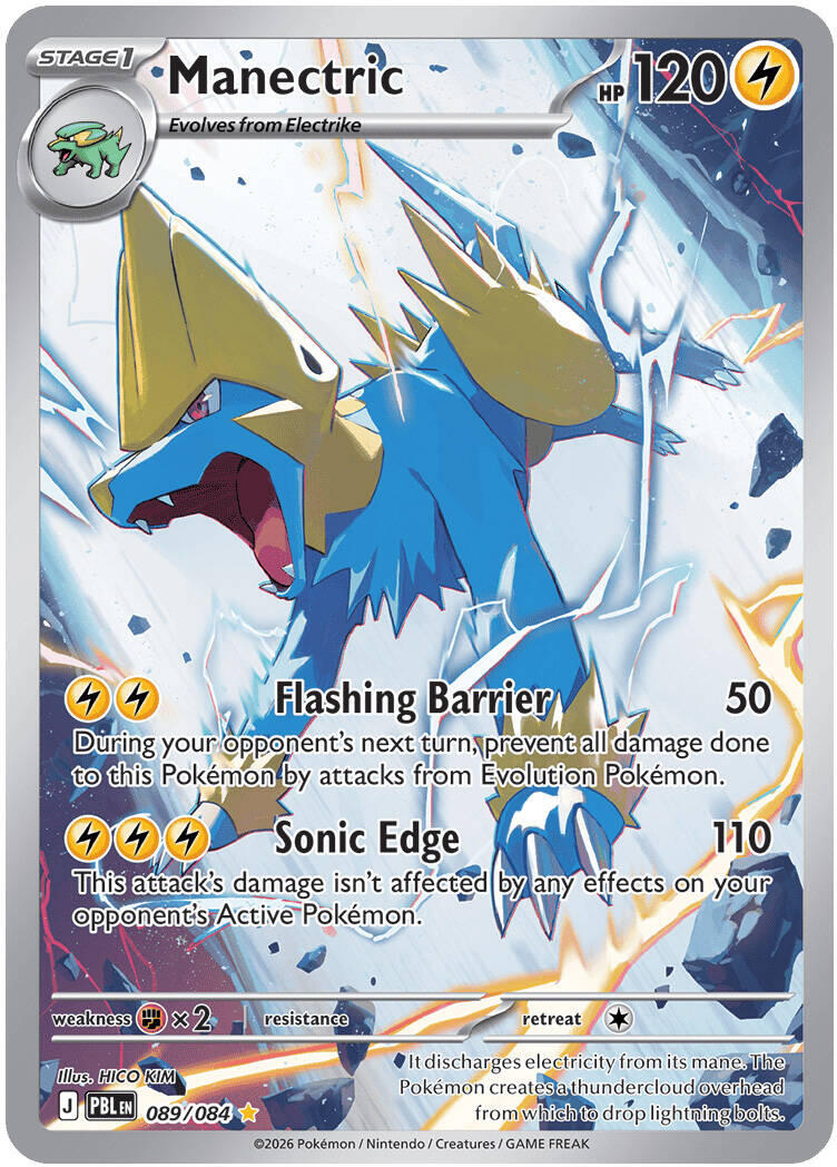 Manectric (089/084) [Mega Evolution: Pitch Black] | Gear Gaming Bentonville