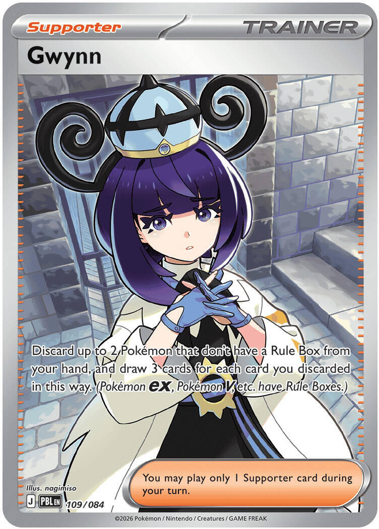 Gwynn (109/084) [Mega Evolution: Pitch Black] | Gear Gaming Bentonville