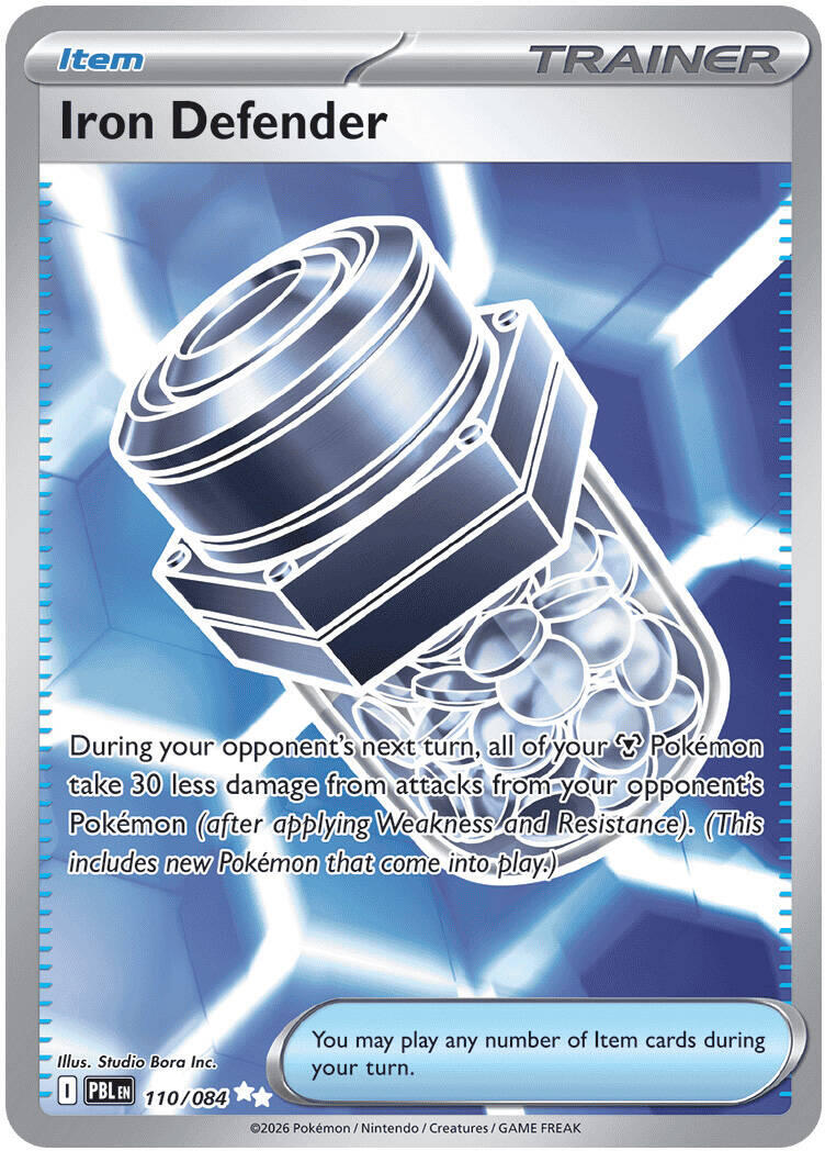 Iron Defender (110/084) [Mega Evolution: Pitch Black] | Gear Gaming Bentonville