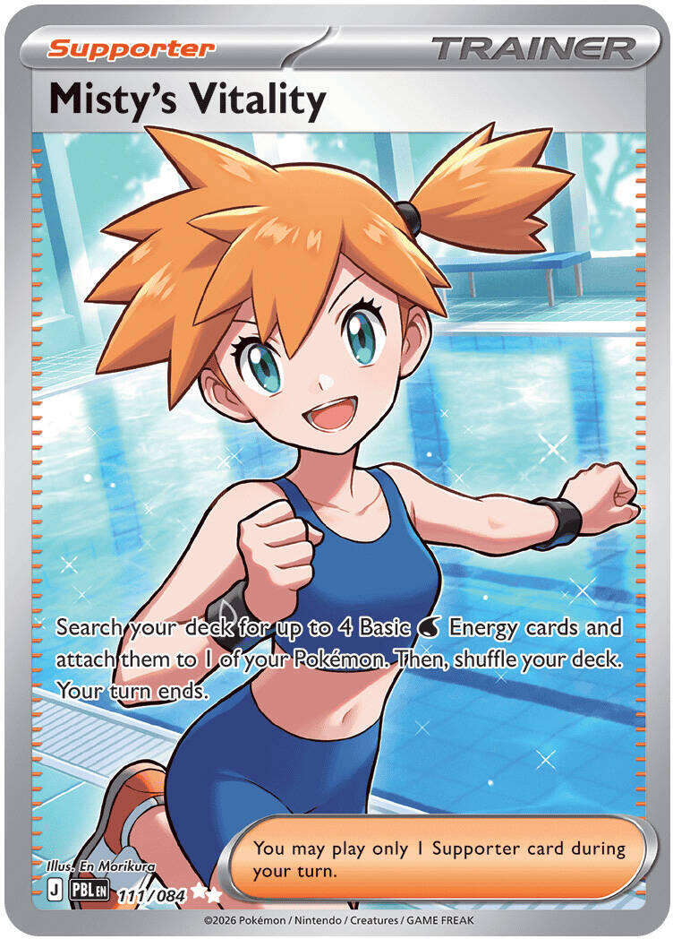 Misty's Vitality (111/084) [Mega Evolution: Pitch Black] | Gear Gaming Bentonville