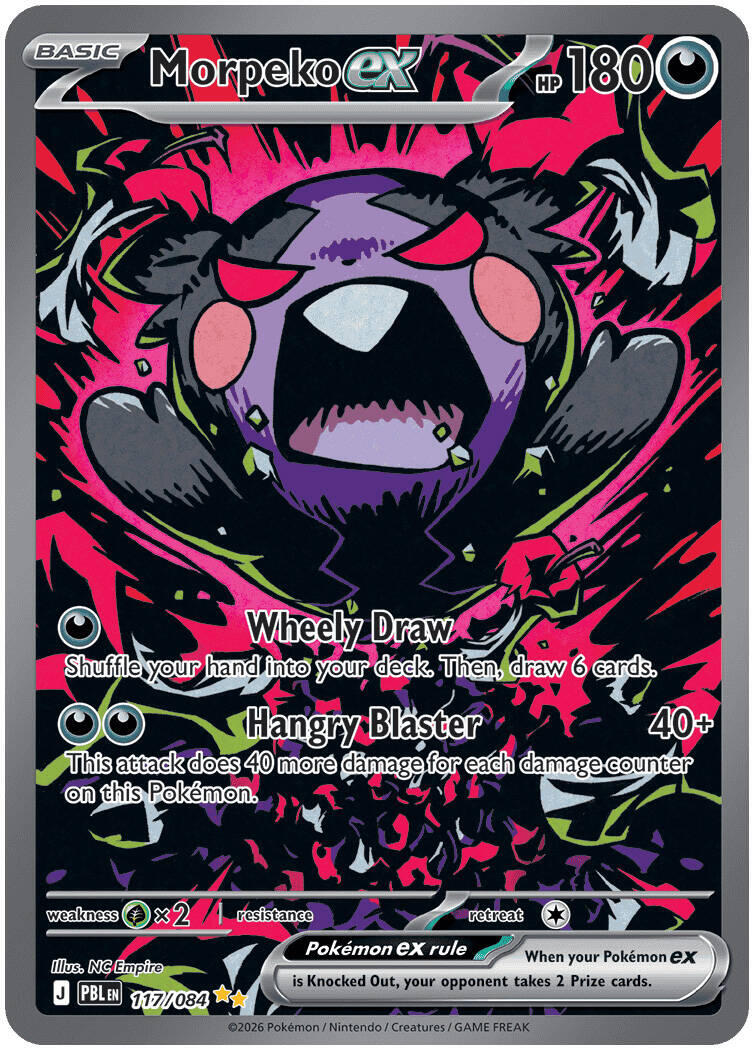 Morpeko ex (117/084) [Mega Evolution: Pitch Black] | Gear Gaming Bentonville