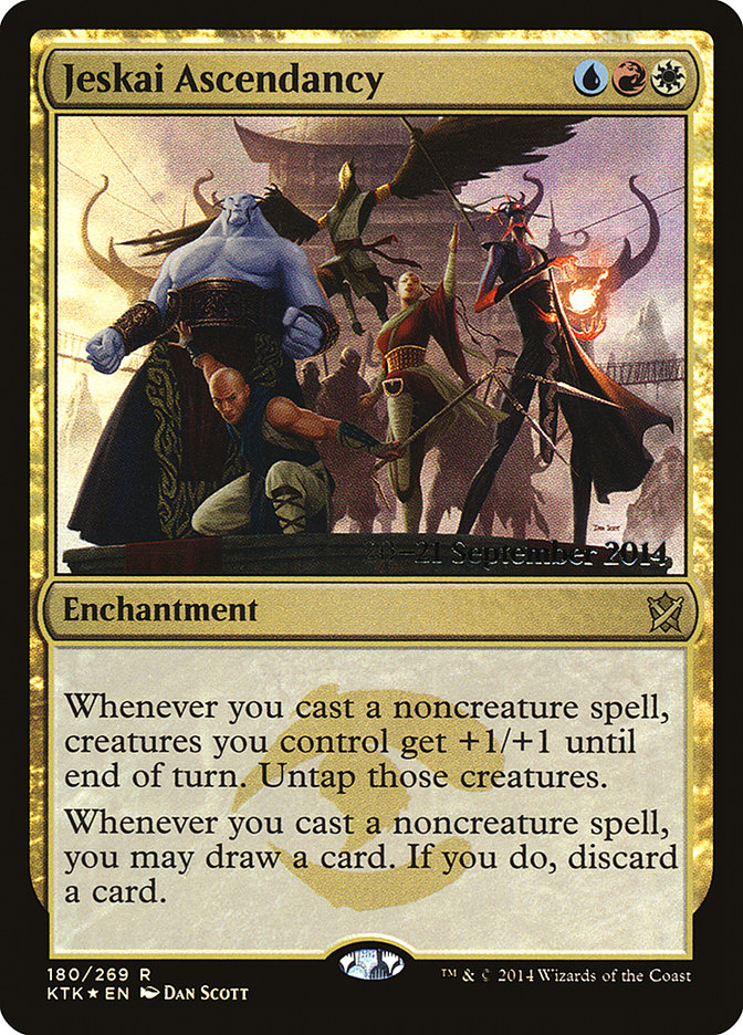 Jeskai Ascendancy [Khans of Tarkir Prerelease Promos] | Gear Gaming Bentonville