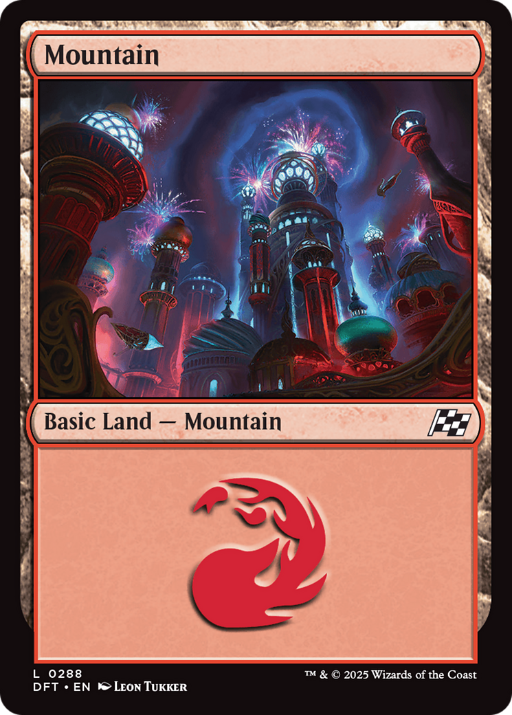 Mountain (0288) [Aetherdrift] | Gear Gaming Bentonville