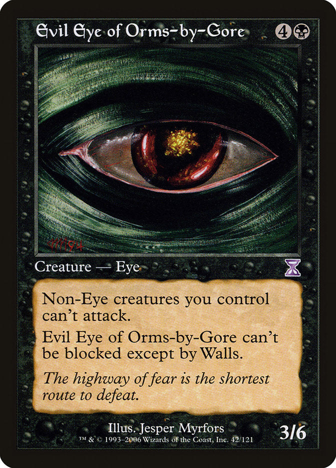 Evil Eye of Orms-by-Gore [Time Spiral Timeshifted] | Gear Gaming Bentonville