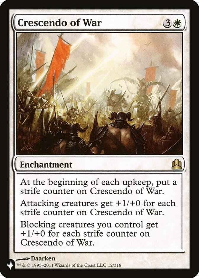 Crescendo of War [The List] | Gear Gaming Bentonville