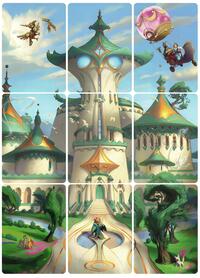 Archazia's Island Puzzle Insert (Set of 9) (Version 1 of 2) [Archazia's Island] | Gear Gaming Bentonville