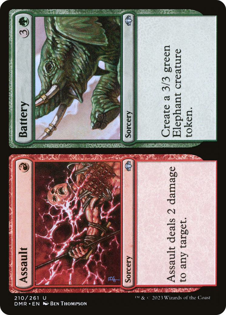 Assault // Battery [Dominaria Remastered] | Gear Gaming Bentonville