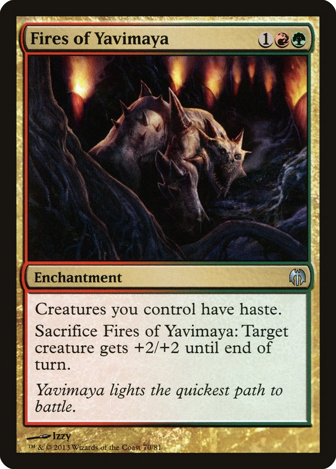 Fires of Yavimaya [Duel Decks: Heroes vs. Monsters] | Gear Gaming Bentonville