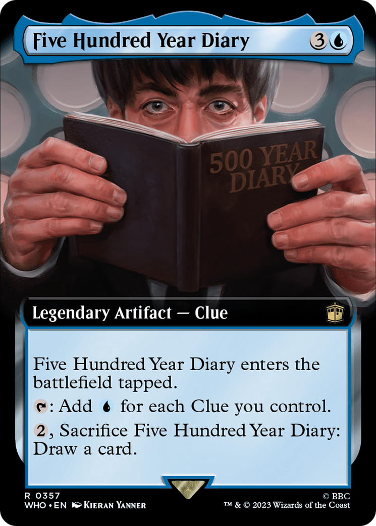 Five Hundred Year Diary (Extended Art) [Doctor Who] | Gear Gaming Bentonville